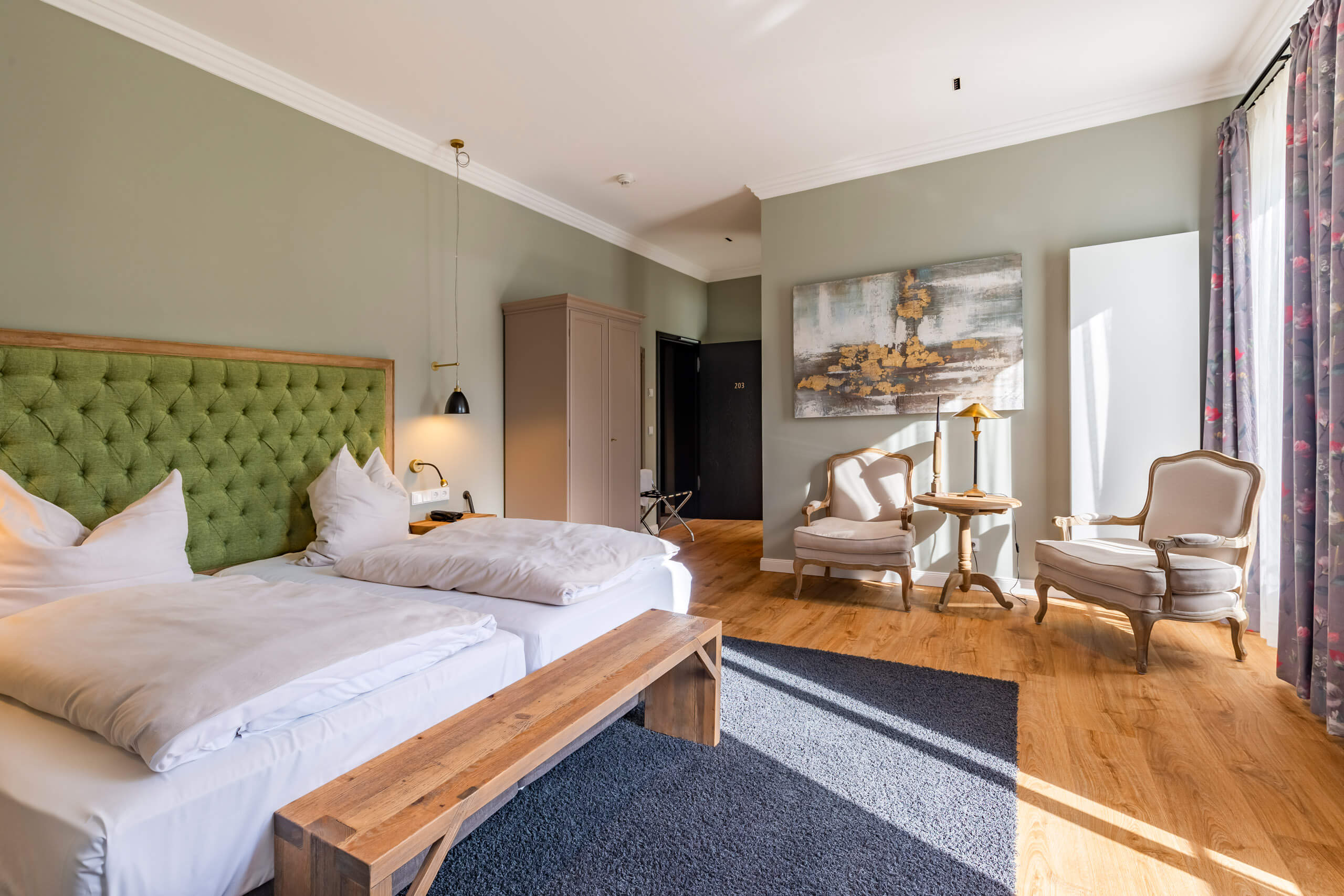 Premium-Doppelzimmer auf Gut Altona