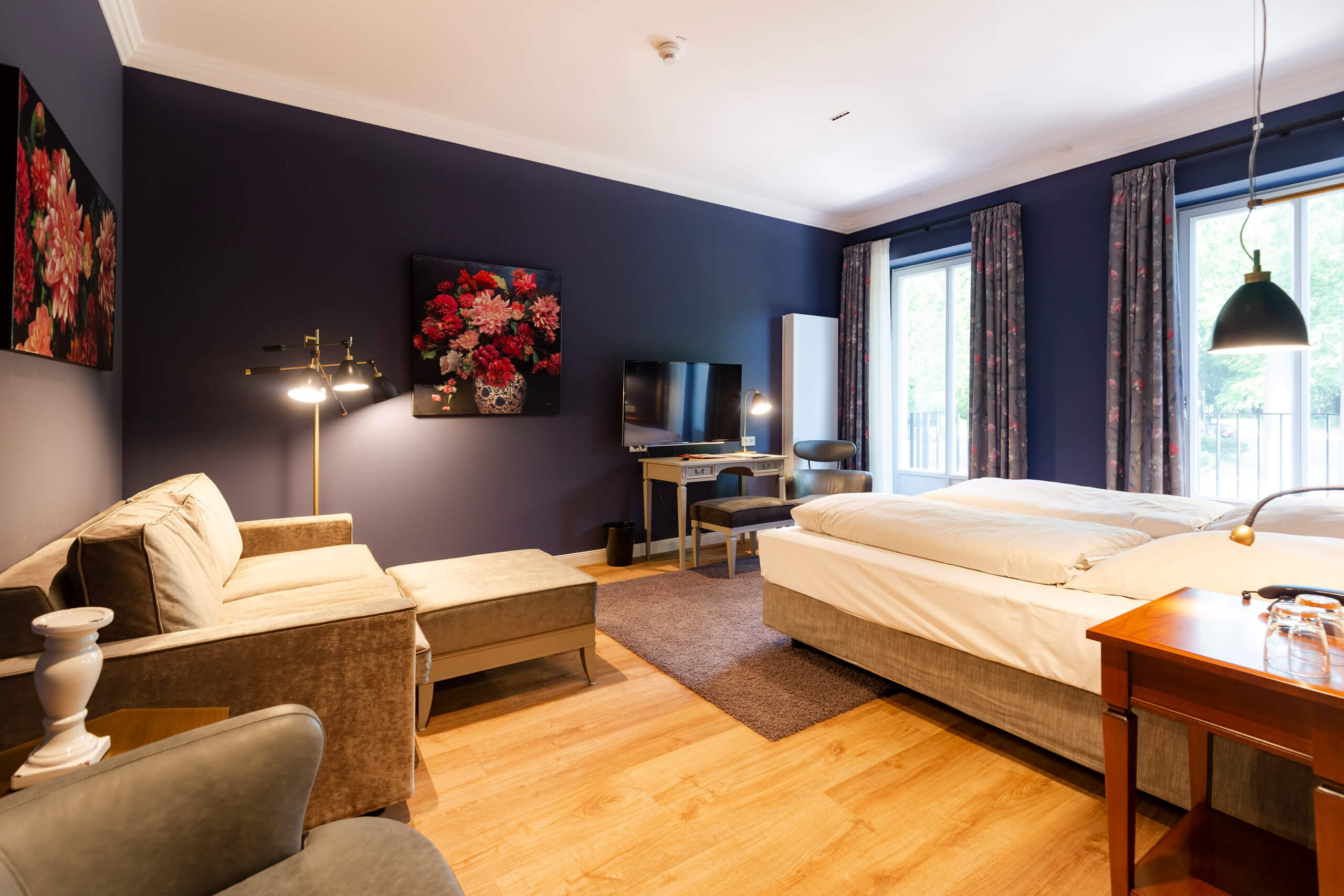 Premium-Doppelzimmer auf Gut Altona