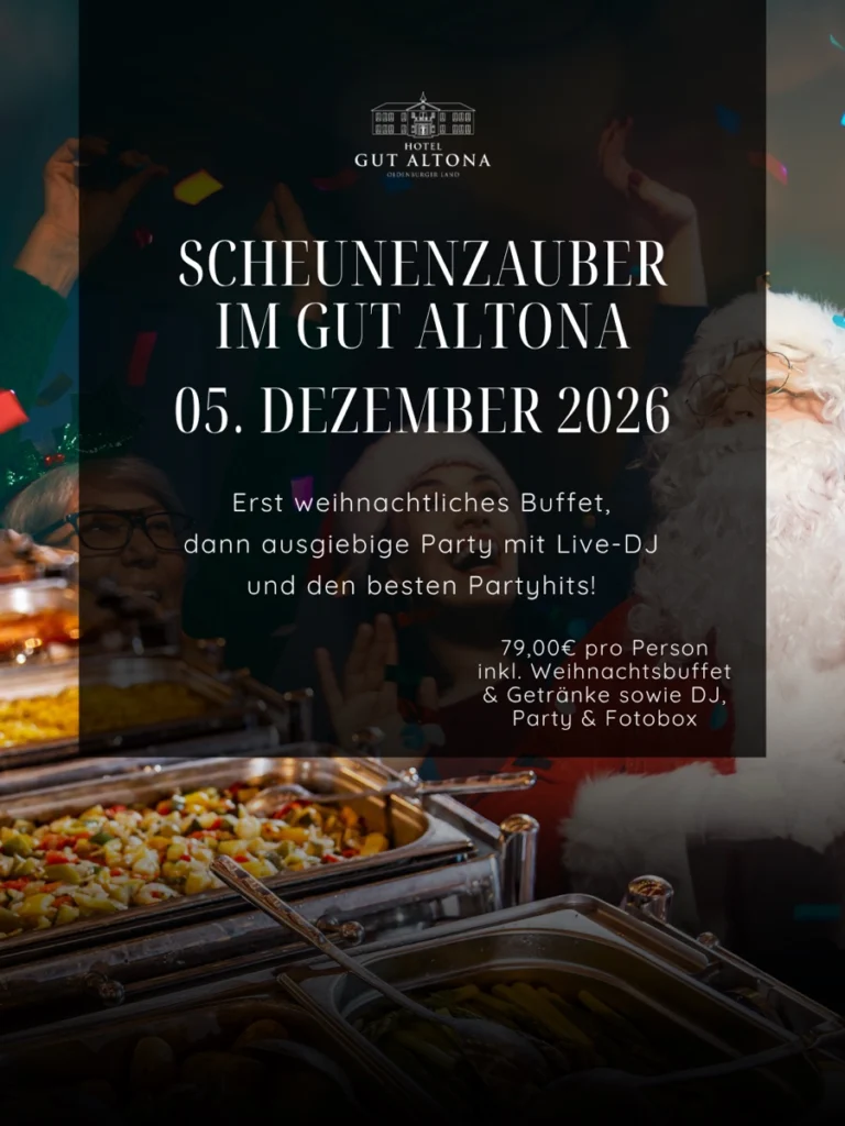 Scheunenzauber auf Gut Altona am 5. Dezember 2026