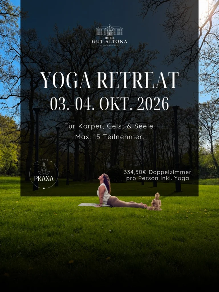 Yoga Retreat auf Gut Altona am 3.–4. Oktober 2026
