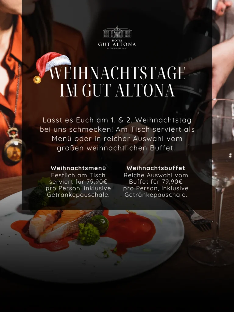 Weihnachten auf Gut Altona am 25. & 26. Dezember 2026